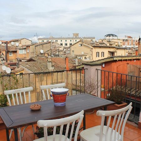 Casa Greco - Attico Con Terrazza, Trastevere Rom Exteriör bild
