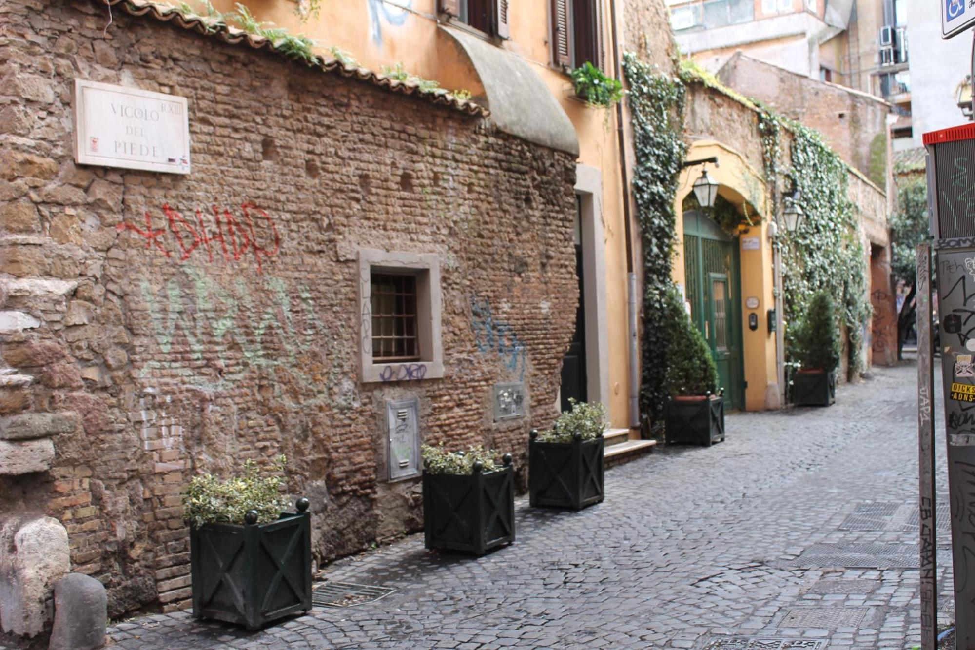 Casa Greco - Attico Con Terrazza, Trastevere Rom Exteriör bild